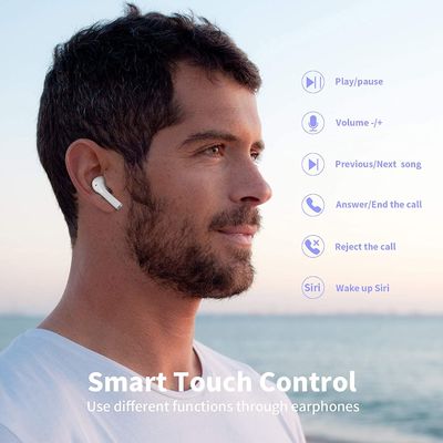 Bluetooth 5,0 Draadloze Waterdichte TWS Stereohoofdtelefoons van Earbuds in Oor