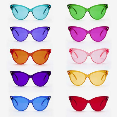 Van de de Glazenpartij van Cateye de Kleur Gekleurde Glazen Plastic Steunen van Eyewear Cosplay