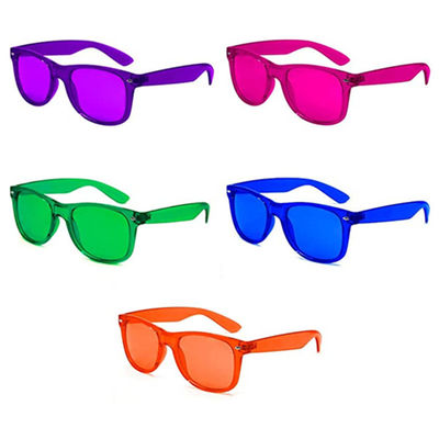 De lichte Gunst van de de Kleurenpartij van Therapieglazen levert Unisex-Zonnebril ontspant Glazen